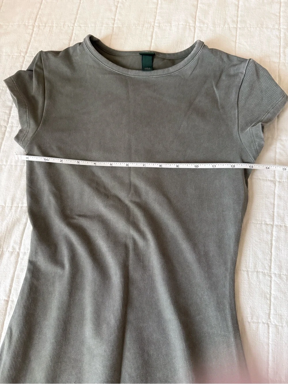 wild fable Olive Green Short Sleeve Maxi Dress - Picture 3 of 3